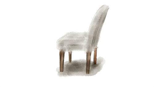 My sketch of a chair